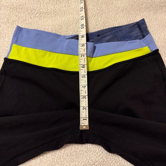 Lululemon Black Astro Pants Wide Flare Leg Full-On Luon Yoga Antidote / Lullaby - Picture 11 of 16